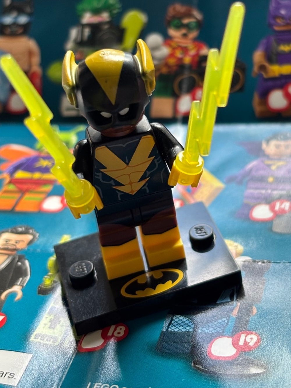 LEGO SUPER HEROES The LEGO Batman Movie, Series 2 "Black Vulcan" coltlbm2-20.
